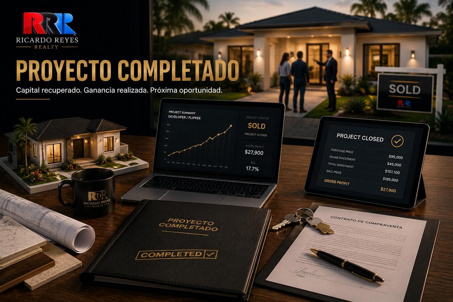 Capital recuperado. Ganancia realizada. Próxima oportunidad.