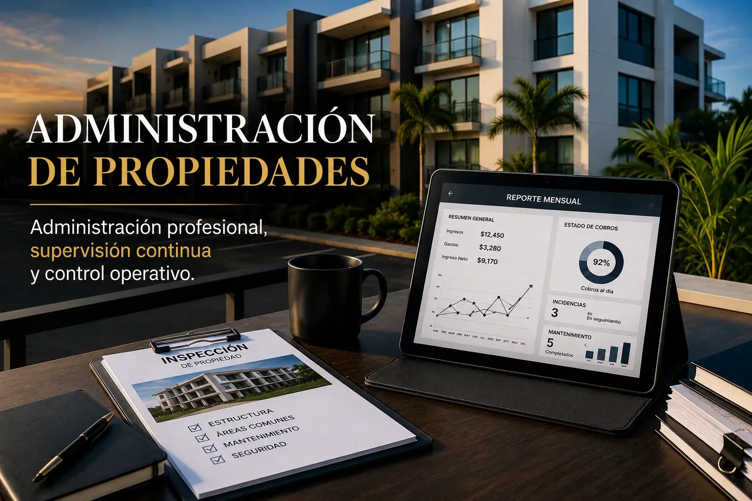 Administración profesional de propiedades